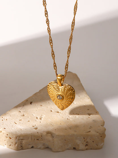 Heart Necklace - 1307