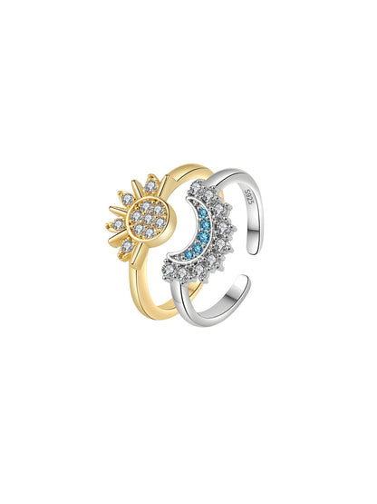 Sun and Moon Ring - 1581